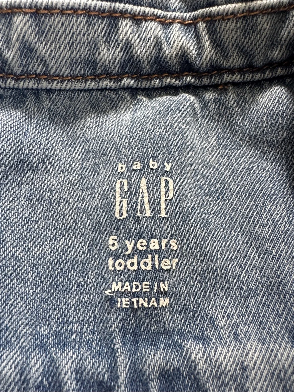 GAP Light Blue Kids Denim Jacket - Button-Front